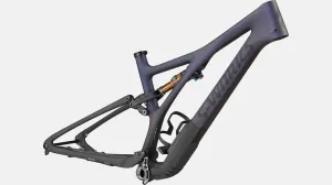 2022 Specialized S-Works Stumpjumper 29" Carbon Frameset - S2, Satin Dusty Blue Pearl / Black / Carbon