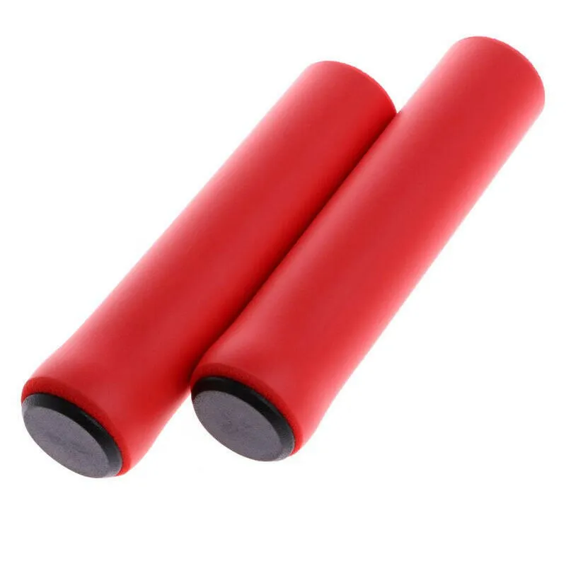 1 Pair Bicycle Grips Super Light Silicone Non-Slip Shock AbsorptionType Road Handle Bike bicycles Parts Bmx MTB Cuffs