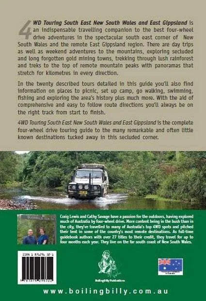 4WD Touring South East New South Wales & East Gippsland (1st Edition) by Craig Lewis & Cathy Savage (2006)