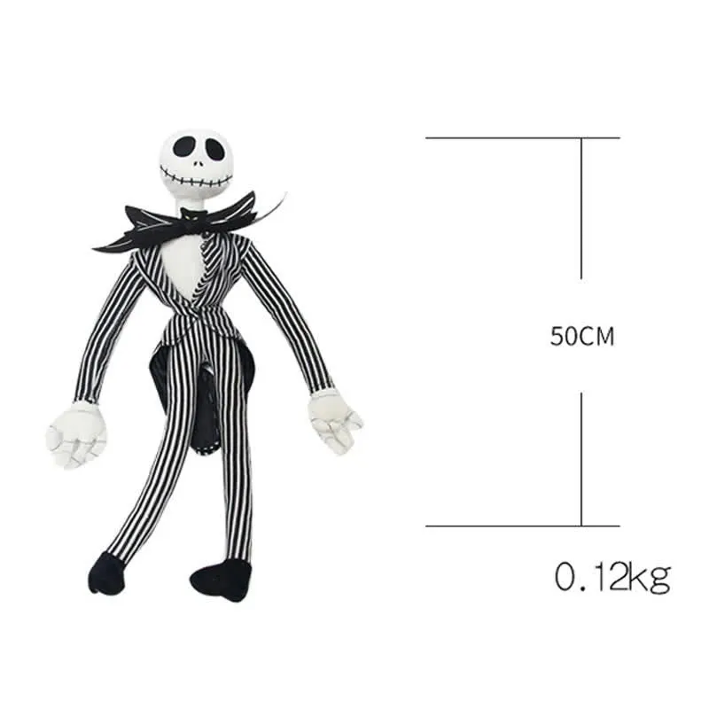 50cm Halloween Skellington Plush Doll