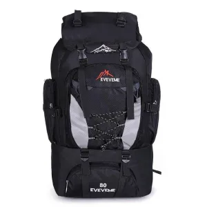 80L Camping Hiking Trekking Backpack