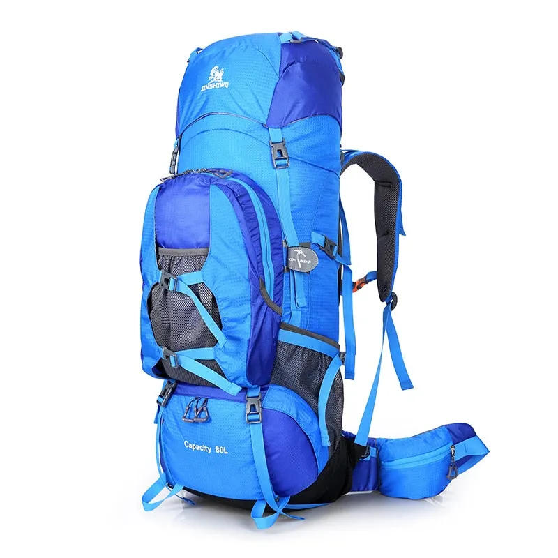 80L Large Capacity Camping Outdoor Trekking Hiking Rucksack