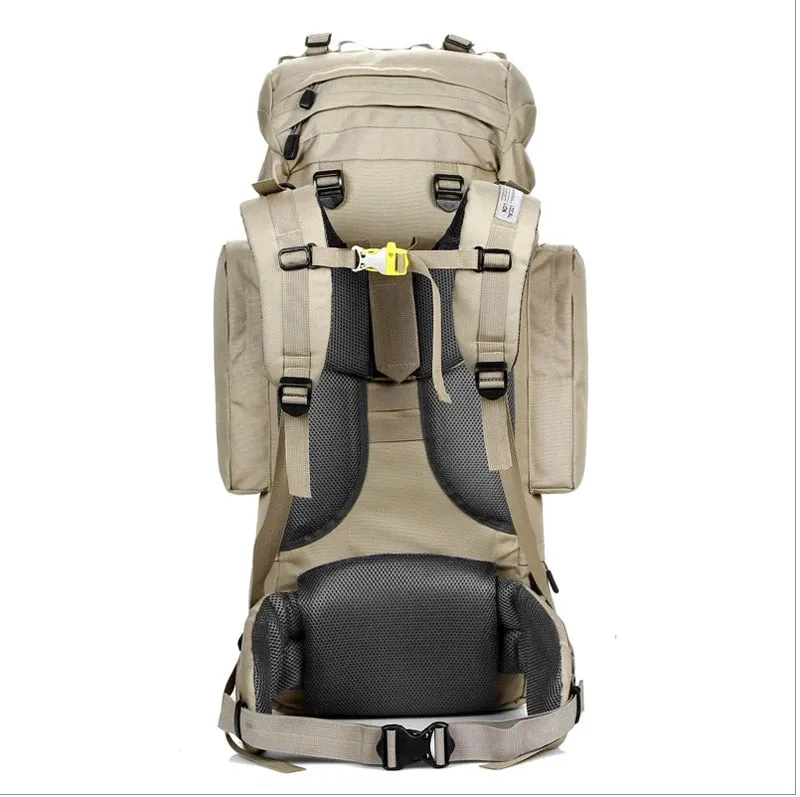 85L Local Lion Outdoor Mountaineering Large Capacity Nylon "U" Internal Frame Camping Trekking Hiking Rucksack