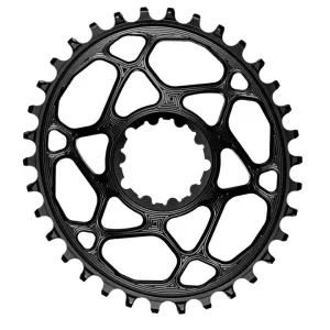 Absolute Black Oval MTB Chainring 1X Direct Mount SRAM GXP (6mm Offset)