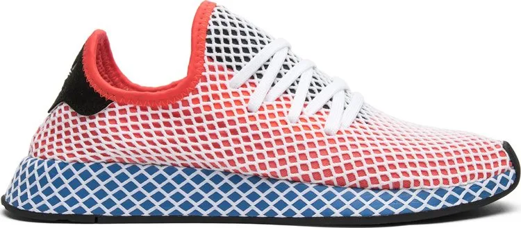 Adidas Deerupt 'Red Blue' sneakers, red