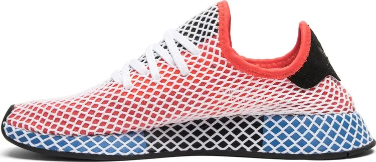 Adidas Deerupt 'Red Blue' sneakers, red