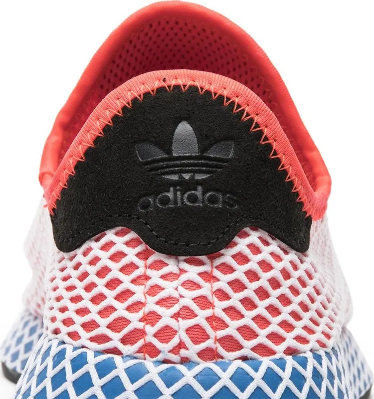 Adidas Deerupt 'Red Blue' sneakers, red