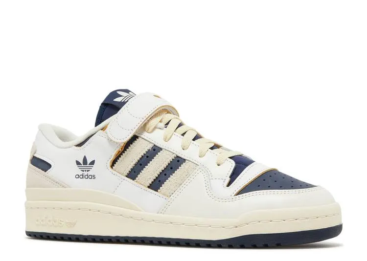 Adidas FORUM 84 LOW 'OFF WHITE COLLEGIATE NAVY' sneakers, white