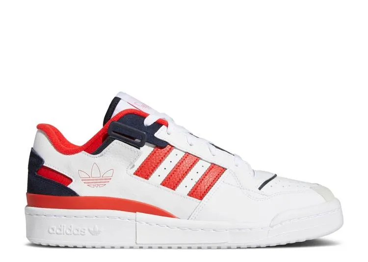 Adidas FORUM EXHIBIT LOW 'CLOUD WHITE RED' sneakers, white