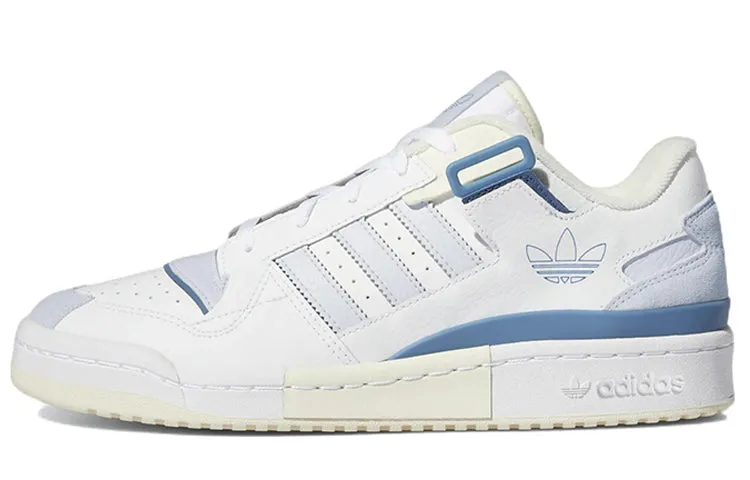 Adidas Forum Exhibit sneakers, white/blue