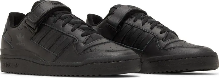 Adidas Forum Low 'Triple Black' sneakers, black