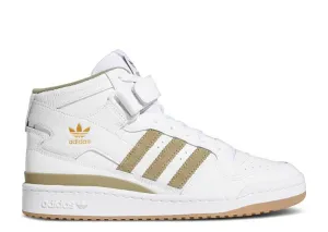 Adidas FORUM MID 'WHITE ORBIT GREEN' sneakers, white