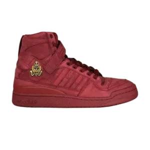 Adidas Frank the Butcher x Forum High 'Cardinal' sneakers, red