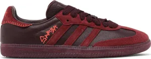 Adidas Jonah Hill x Samba 'Maroon' sneakers, red