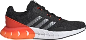 Adidas Kaptir Super 'Black Orange' sneakers, black