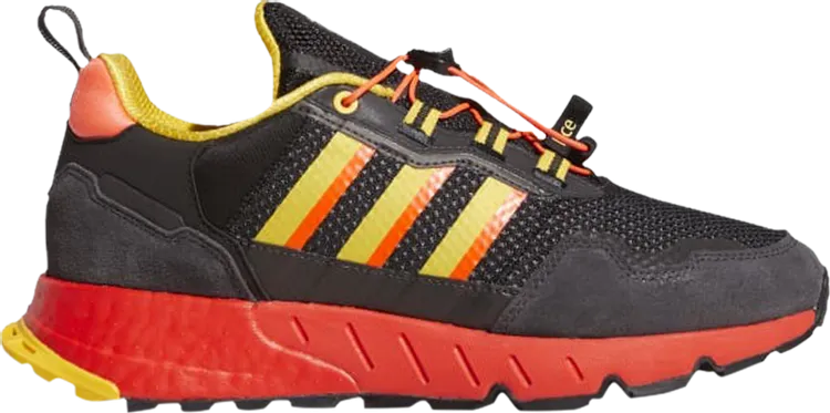 Adidas Marvel x ZX 1K 'Rocket' Sneakers, Black