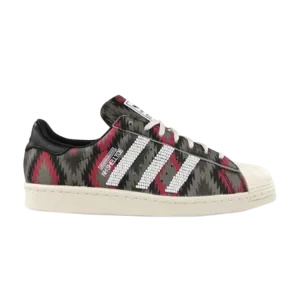 Adidas Neighborhood x Superstar 80s sneakers, multicolor