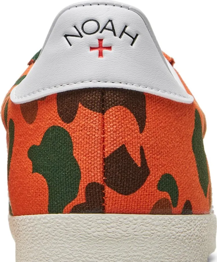 Adidas Noah x Gazelle OG 'Orange Camo' sneakers, orange