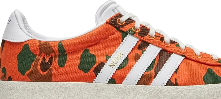 Adidas Noah x Gazelle OG 'Orange Camo' sneakers, orange