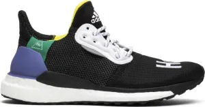 Adidas Pharrell x Wmns Solar Hu Glide 'Black' Sneakers, Black