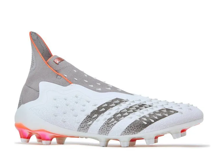 Adidas PREDATOR FREAK  AG 'DEMONSKIN - WHITE SOLAR RED' sneakers, white