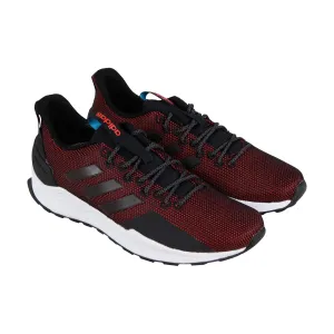 Adidas Questar Trail BB7382 Mens Red Lace Up Lifestyle Sneakers Shoes