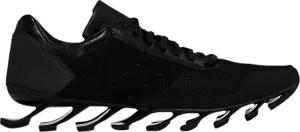 Adidas Rick Owens x Springblade Low 'Triple Black' sneakers, black