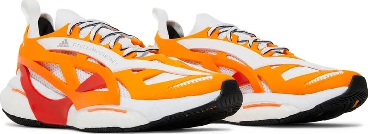 Adidas Stella McCartney x Wmns SolarGlide 'Crew Orange White' Sneakers, orange