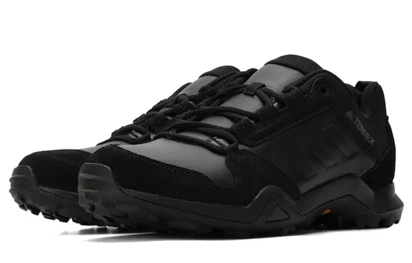 Adidas Terrex Ax3 Leather Shoes Black, black