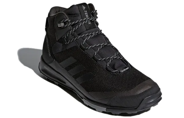 adidas Terrex Tivid Mid ClimaProof 'Core Black' Sneakers, black