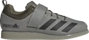 Adidas Wmns Powerlift 5 'Silver Pebble Olive Strata' sneakers, gray