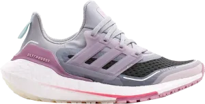 Adidas Wmns UltraBoost 21 Colddy 'Halo Silver Ice Purple' sneakers, gray