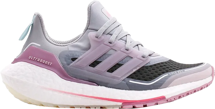 Adidas Wmns UltraBoost 21 Colddy 'Halo Silver Ice Purple' sneakers, gray