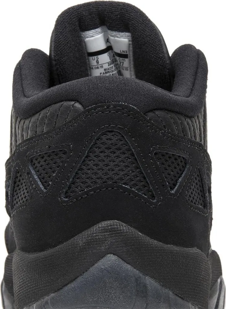 Air Jordan 11 IE Low Referee Sneakers, Black