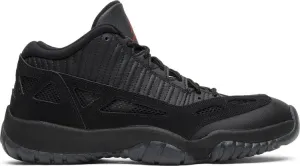 Air Jordan 11 IE Low Referee Sneakers, Black