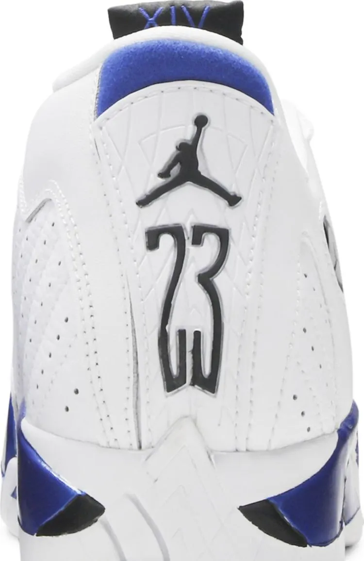 Air Jordan 14 Retro PS Hyper Royal Sneakers, White