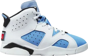 Air Jordan 6 Retro PS UNC Home Sneakers, Blue