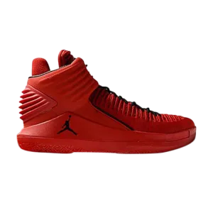 Air Jordan XXXII PF 'Rosso Corsa' Sneakers, Red