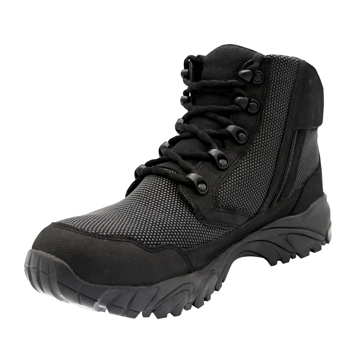 ALTAI 6″  Waterproof Side Zip Black Boots Model: MFT200-ZS