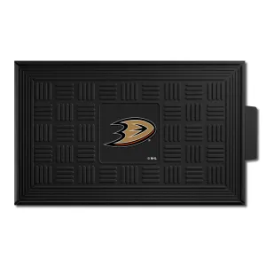 Anaheim Ducks Heavy Duty Vinyl Medallion Door Mat - 19.5in. x 31in.