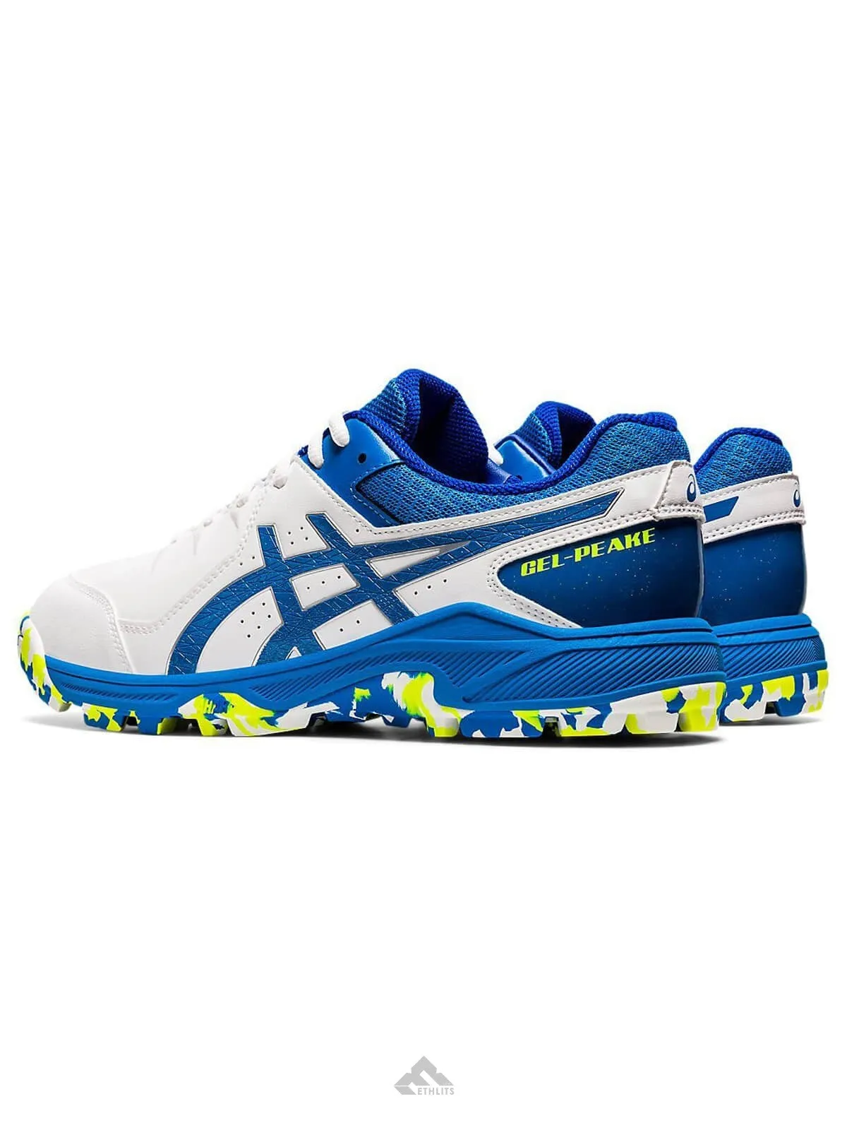 Asics Gel Peake Men's Cricket Shoes - White/Directorie Blue