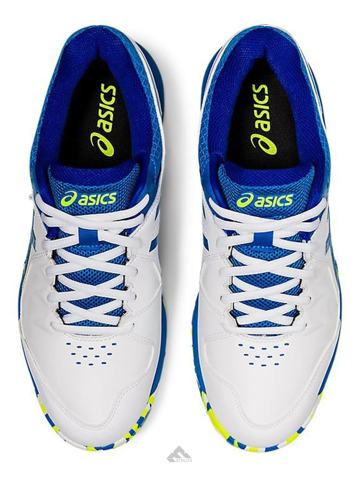 Asics Gel Peake Men's Cricket Shoes - White/Directorie Blue