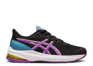 ASICS GT 1000 12 GS 'BLACK CYBER GRAPE' sneakers, black