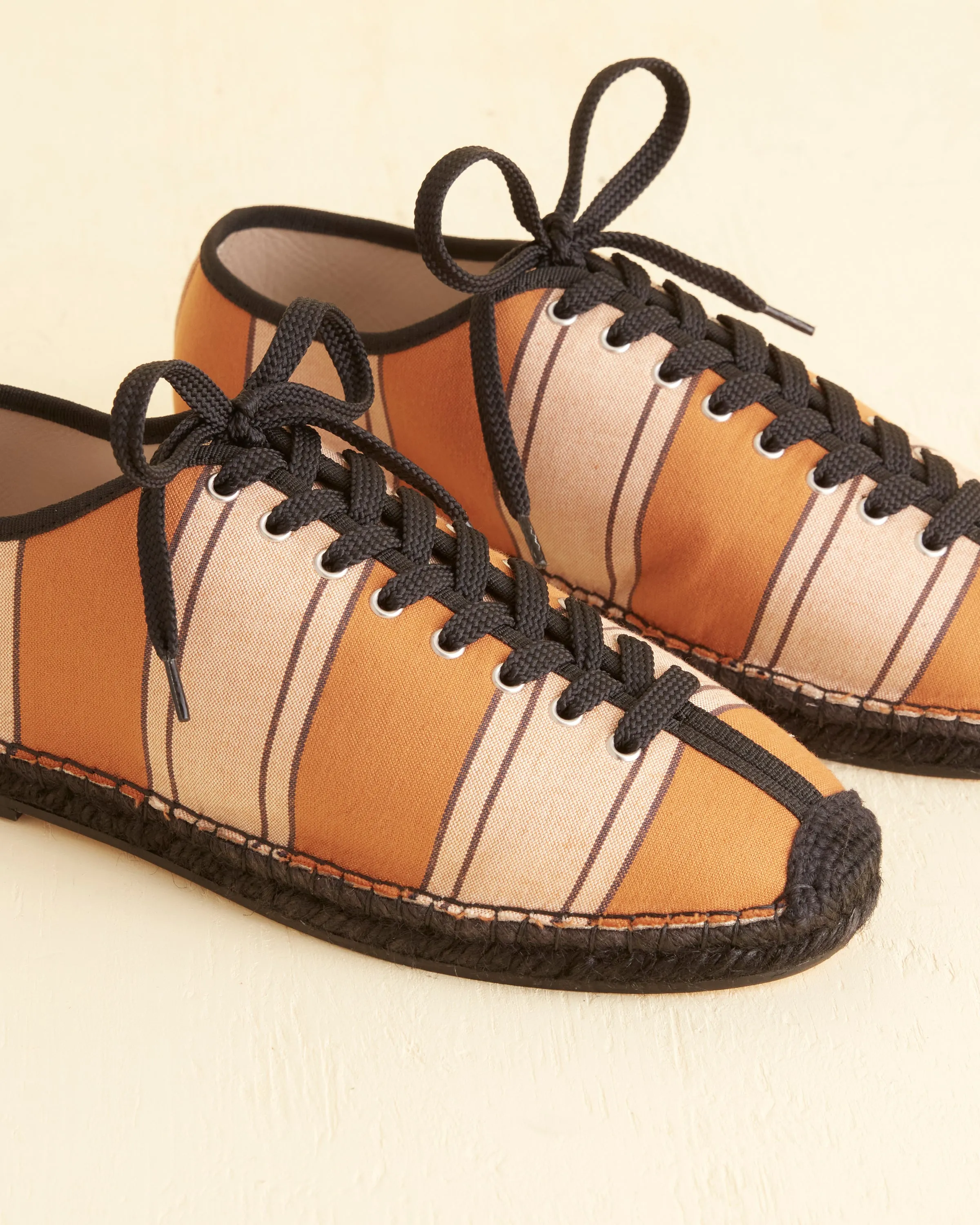 Awning Stripe Tennis Espadrilles