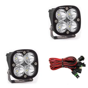 Baja Designs Black Squadron Pro LED Light Pair