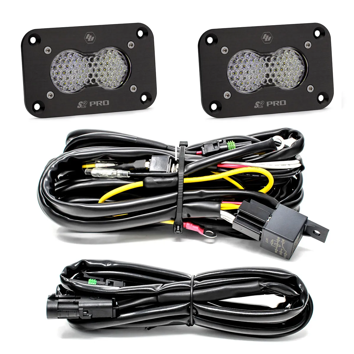 Baja Designs S2 Pro LED Light Flush Reverse Kit (Pair)