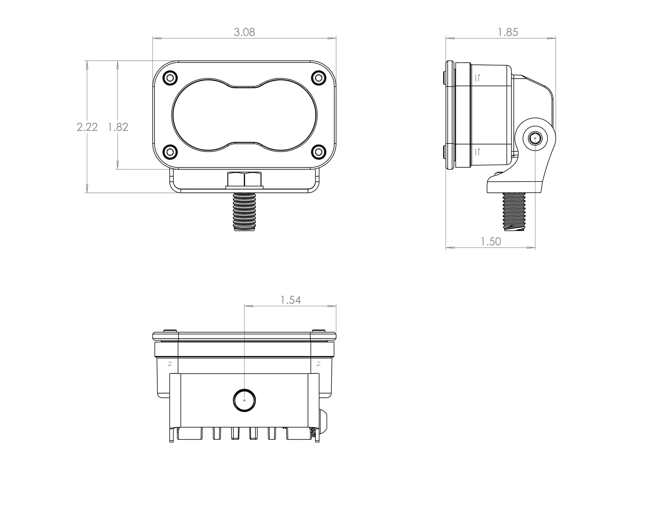 Baja Designs S2 Sport LED Light - Colored Lenses