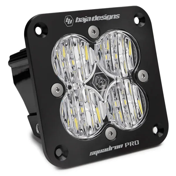 Baja Designs Squadron Pro LED Light - Black Flush Mount