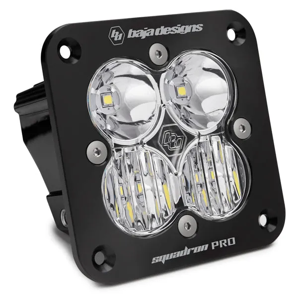 Baja Designs Squadron Pro LED Light - Black Flush Mount