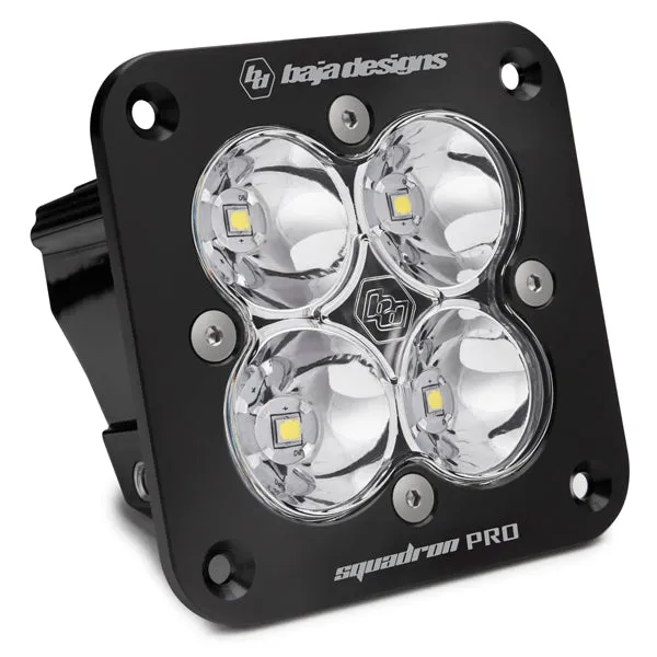 Baja Designs Squadron Pro LED Light - Black Flush Mount